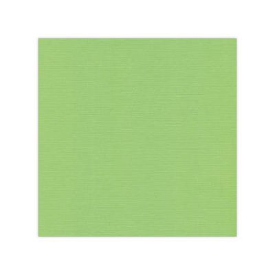 Linnen Cardstock - 30.5 x 30.5 - Spring Green