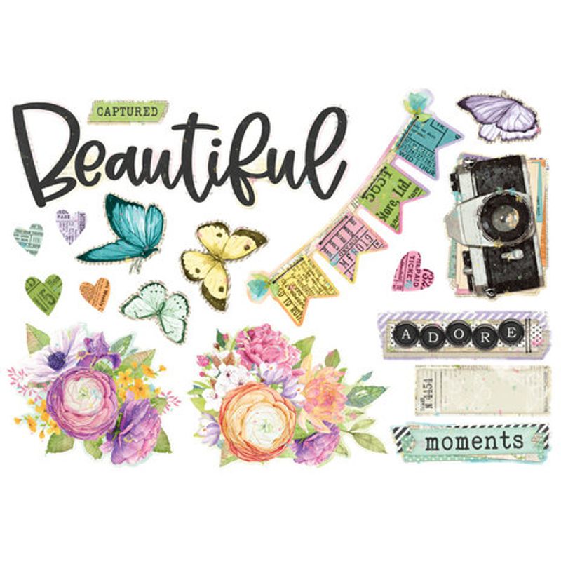 Simple Stories - Simple Vintage Life in Bloom Simple Pages Pieces