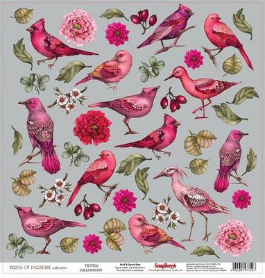 ScrapBerry's - Birds Of Paradise Collection - Twitter