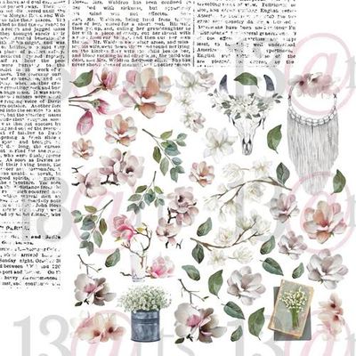 13@rts Paperpack 12 x 12 - Magnolia Dreams
