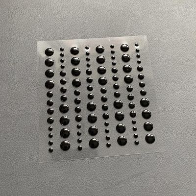 Simple and Basic Enamel Dots ”Jet Black”