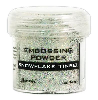 Ranger - Embossing Powder - Snowflake Tinsel