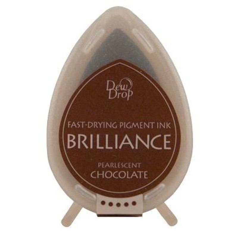 Tsukineko Brilliance Pearlescent Chocolate