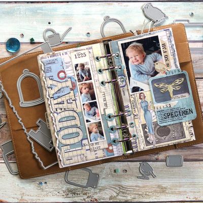 Elizabeth Craft Designs Dies - Sidekick Essentials 17 - Window Folder Set