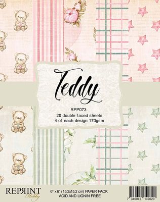 Reprint Paperpad 6' x 6' - Teddy