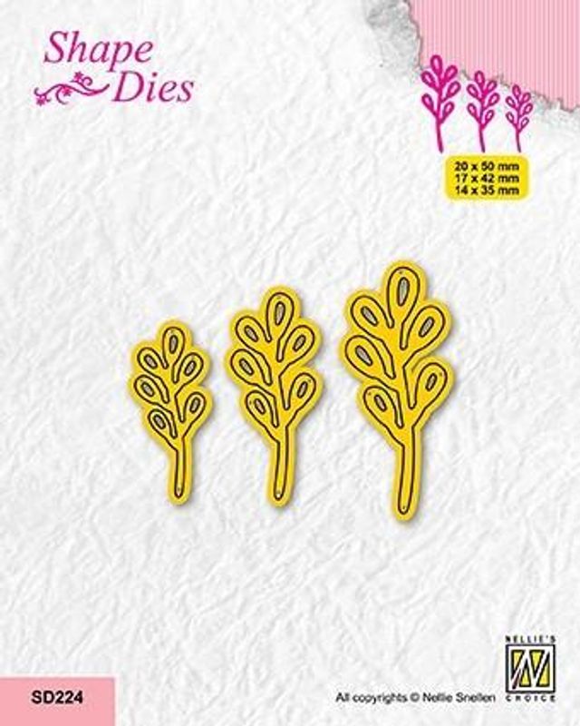 Nellie Snellen Shape Dies "Branches 3"