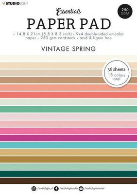 Studio Light - Vintage Spring Colors Paper Pad