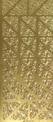 Starform Stickers - Corner Gold