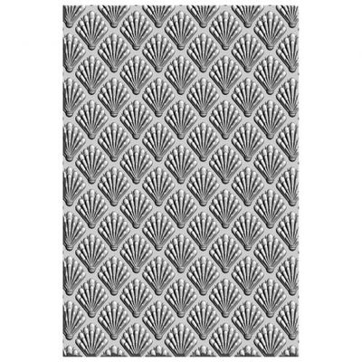 Sizzix 3-D Textured Impressions Embossing Folder - "Shells"