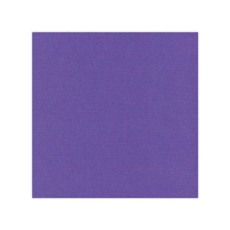 Linnen Cardstock - 30.5 x 30.5 - Violet