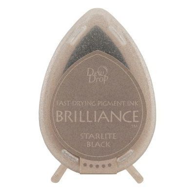 Tsukineko Brilliance Pearlescent Starlite Black