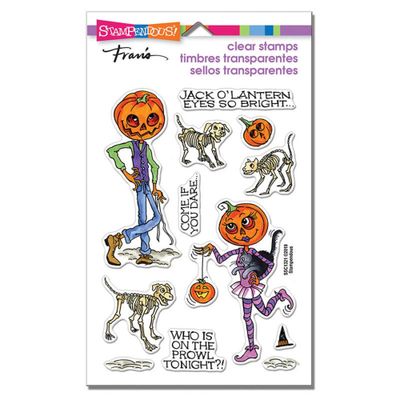 Stampendous Pumpkin People Perfectly Clear Stamps
