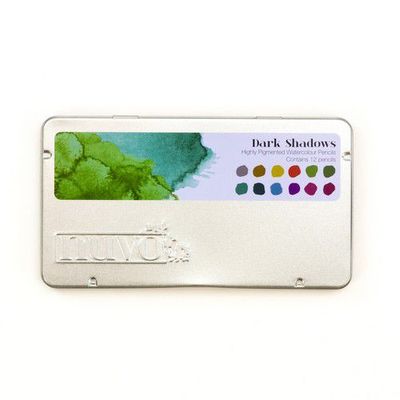 Nuvo Watercolour Pencils – Dark Shadows