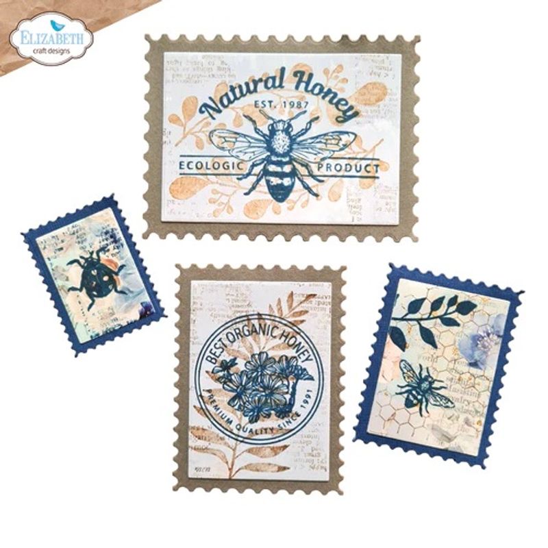 Elizabeth Craft Designs Dies - Postage Stamps