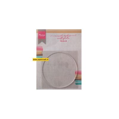 Marianne Design - Mixed Media Craft Plate Circle 10 cm