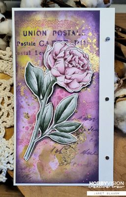 Studio Light Clearstamp "Peony" JMA-ES-STAMP68