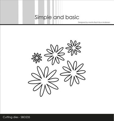 Simple and Basic die "Fantasy Flower #1"