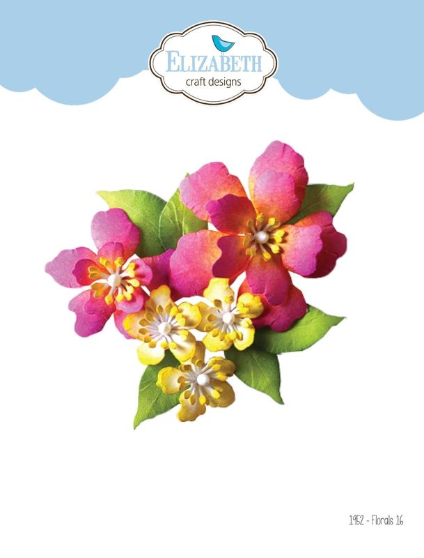 Elizabeth Craft Designs Dies - Florals 16