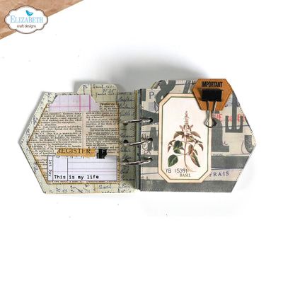Elizabeth Craft Designs Dies - Planner Essentials  44 - Folded Arrow Insert