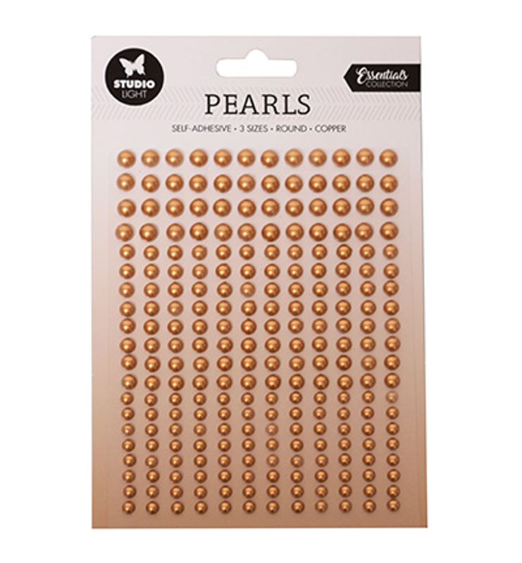 Studio Light Adhesive Pearls "Copper Pearls"