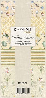 Vintage Easter Slimline Collection Paperpack