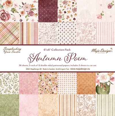 Maja Design - Autumn Poem 6x6" Collection Pack