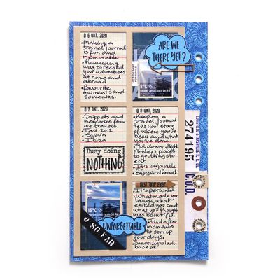 Elizabeth Craft Designs Dies - Planner Essentials 36 - Windows Overlay