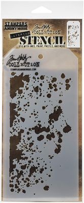 SA / Tim Holtz Collection - Grime Layering Stencil