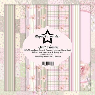 Paper Favourites - Quilt Flowers Paperpack 12' x 12'