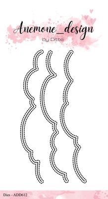 Anemone Design Dies - Border dies Moln