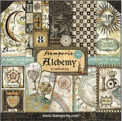 Stamperia - Alchemy - Block 12 x 12