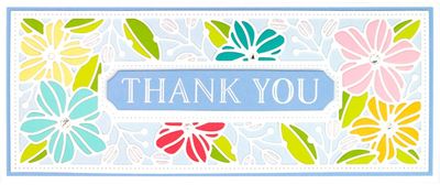 Spellbinders - Blossoming Slimline