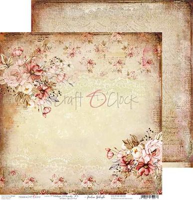Craft O'Clock - Paper Collection Set 12"*12" Vintage Beauty