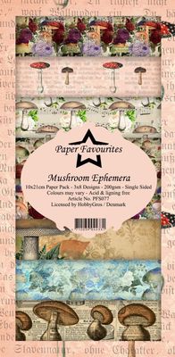 Paper Favourites - Slim Card - Mushroom Ephemera