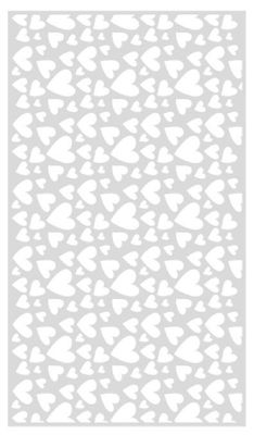 Crafter's Companion Confetti Hearts Patterned Stencils