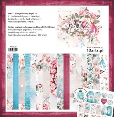 13@rts Paperpack 12 x 12 - Rose in Love
