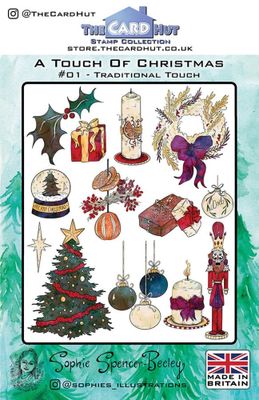 The Card Hut Stamp Collection - A Touch of Christmas #01 Traditional Touch