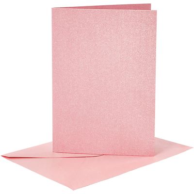 Kort & Kuvert - Rosa Pärlemor