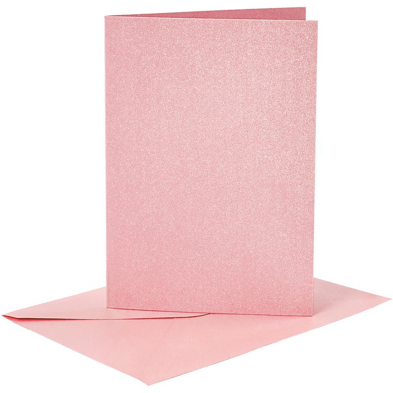 Kort & Kuvert - Rosa Pärlemor