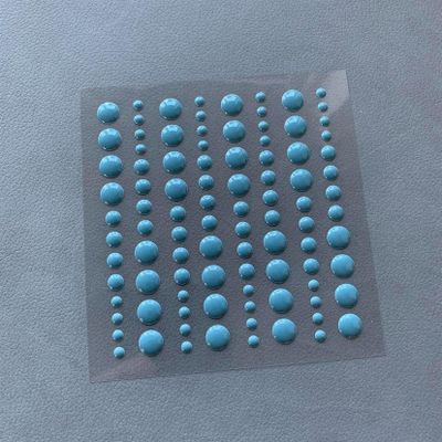 Simple and Basic Enamel Dots ”Aqua”
