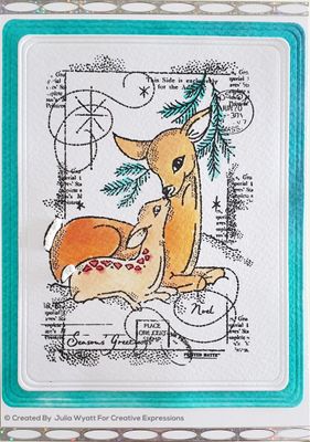 Woodware Clearstamp - Baby Deer