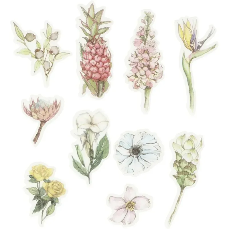 Creotime Washi Stickers Blommor