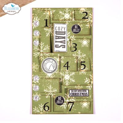 Elizabeth Craft Designs Dies - Planner Essentials 46 - Day By Day Page