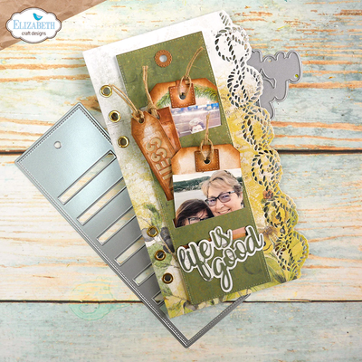 Elizabeth Craft Designs Dies - Planner Essentials 49 - Rope Border
