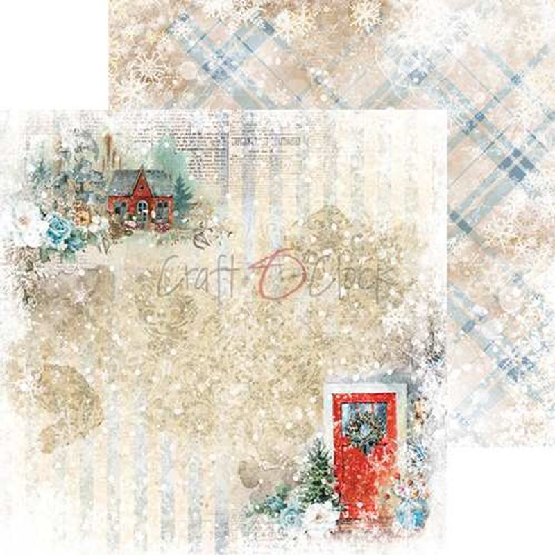Craft O'Clock - Paper Collection Set 6"*6" Holidays in Snow
