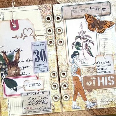 Elizabeth Craft Designs - Reminiscence the Book 2