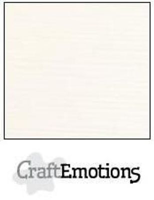 CraftEmotions Linen cardboard Champagne 10-pack 30,5x30,5cm