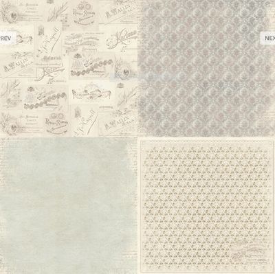 Pion Design - Minnenas Ateljé - Kollage & Rosenring 6x6