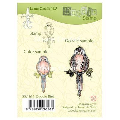 Leane Creatief BV Clearstamps - Doodle Bird