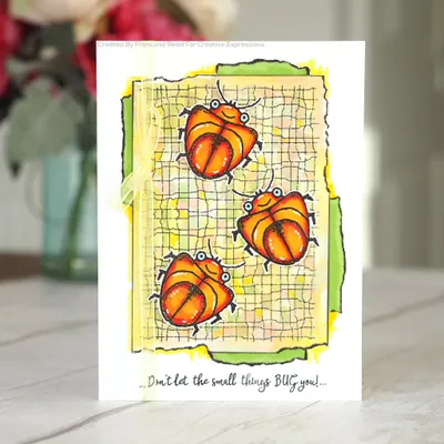 Woodware Clearstamp - Cute Bugs